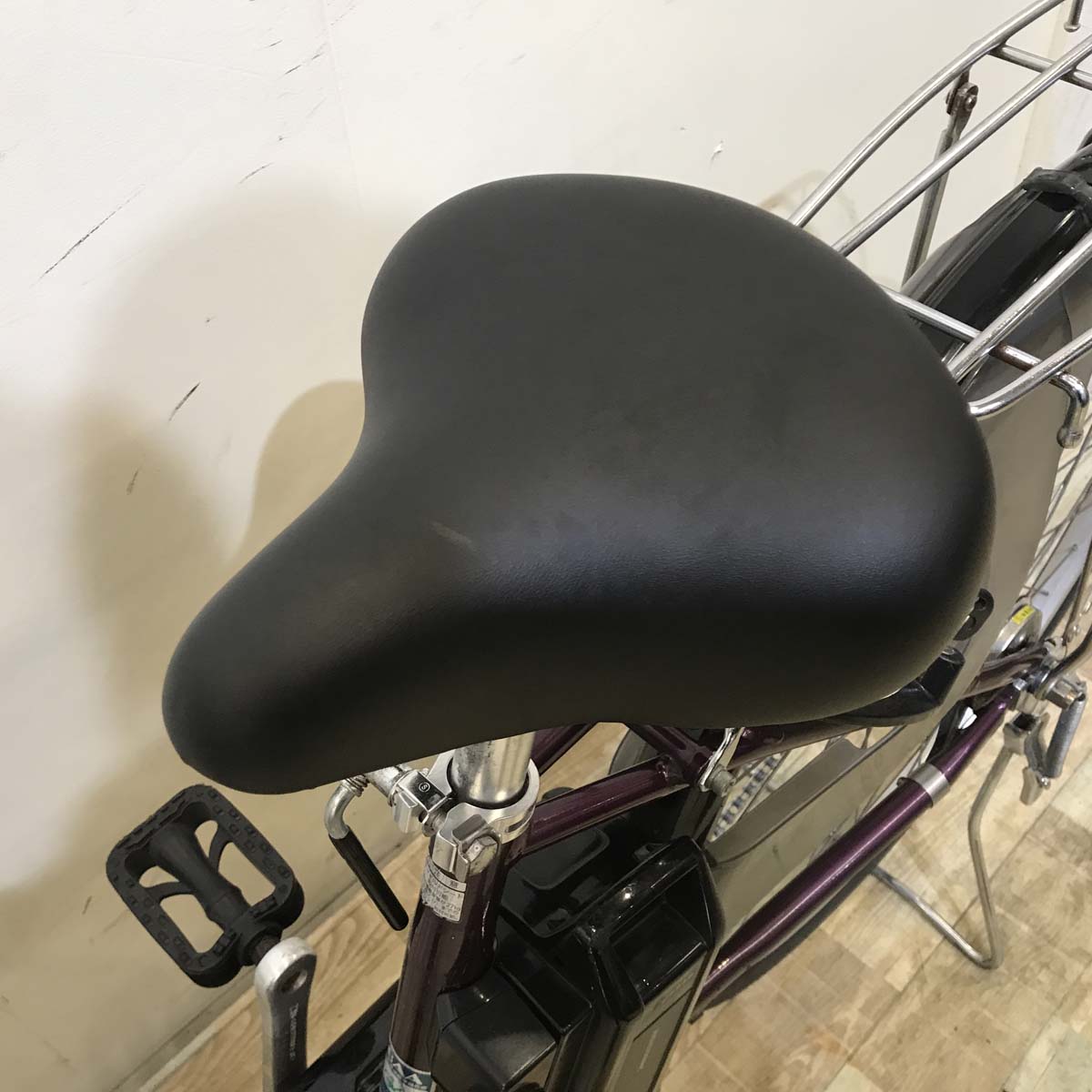中古電動自転車  ヤマハ PAS ナチュラ S パープル 26インチ KB079 