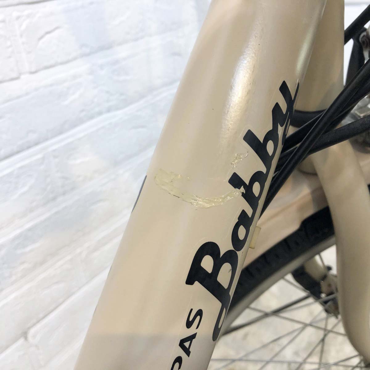 中古電動自転車 ヤマハ PAS バビーXL ベージュ 20インチ YI007