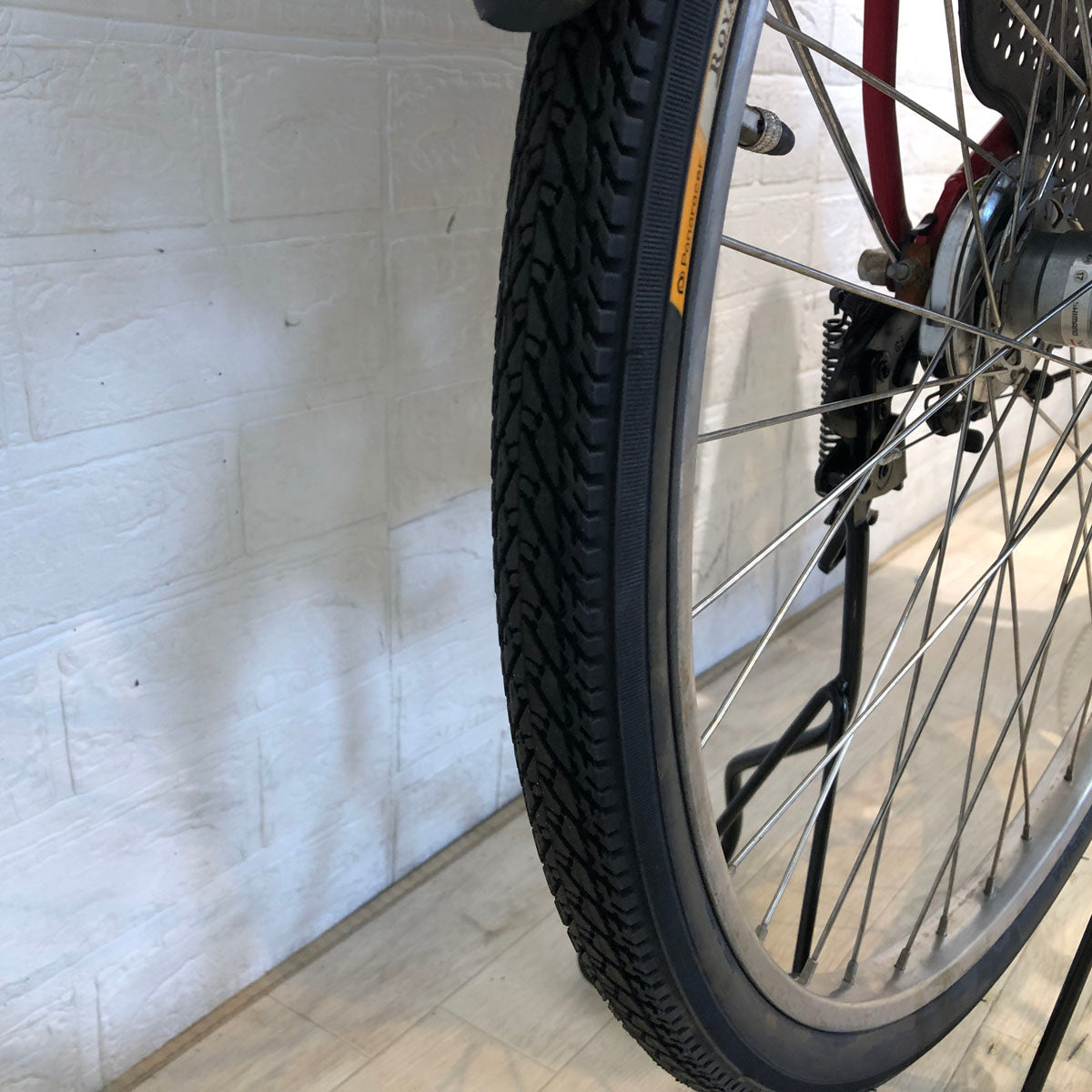 中古電動自転車 ヤマハ PAS ラフィーニ L レッド 26インチYD007