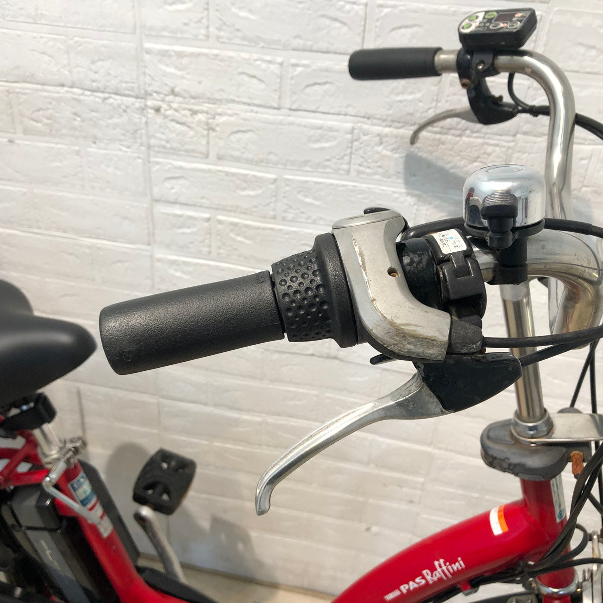中古電動自転車 ヤマハ PAS ラフィーニ L レッド 26インチYD007