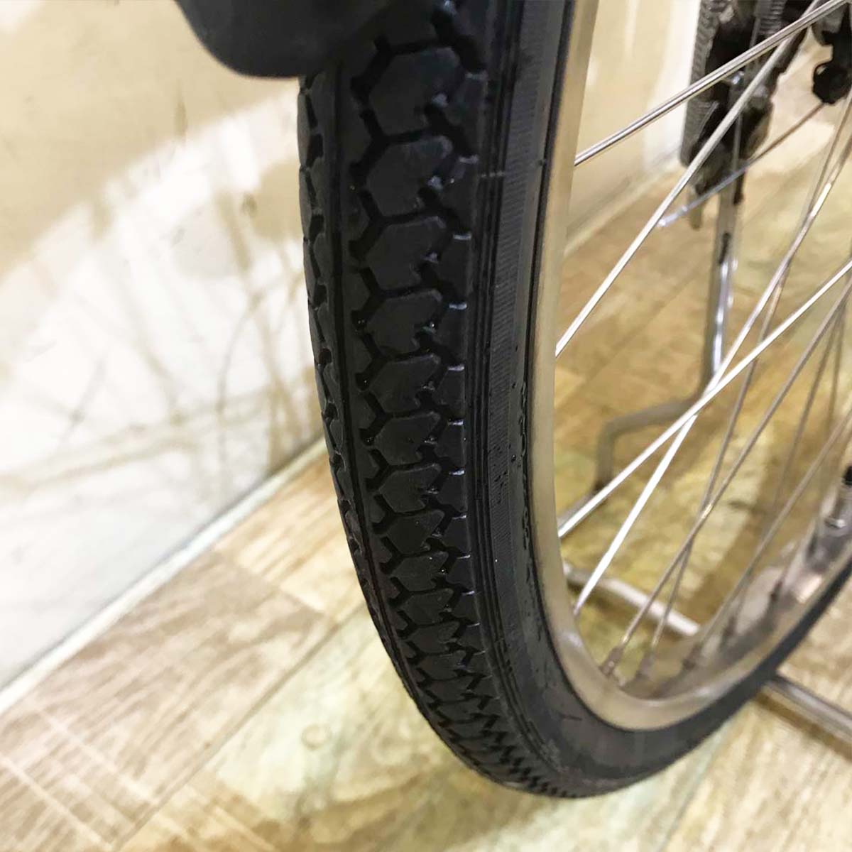 中古電動自転車  パナソニック ビビ DX イエロー 26インチ KB080