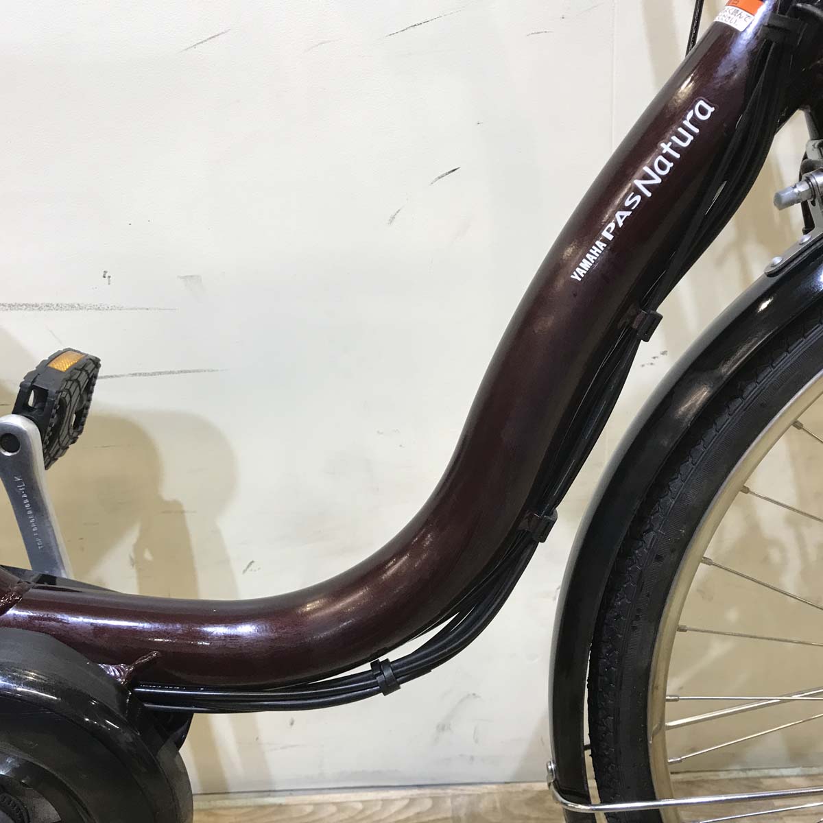 中古電動自転車  ヤマハ PAS ナチュラ L DX ブラウン 24インチ KB081