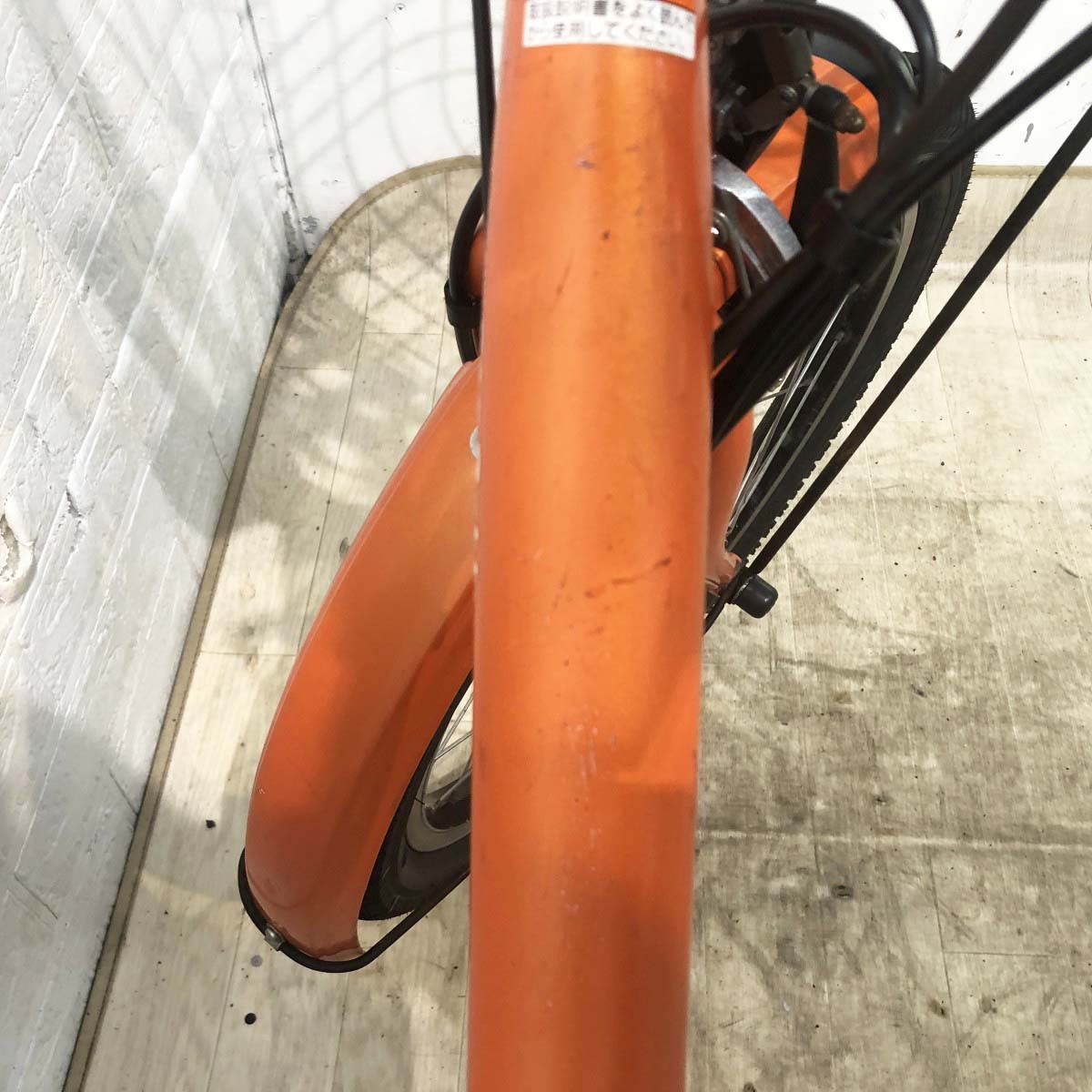 中古電動自転車 ヤマハ PAS バビー オレンジ 20インチ YI008