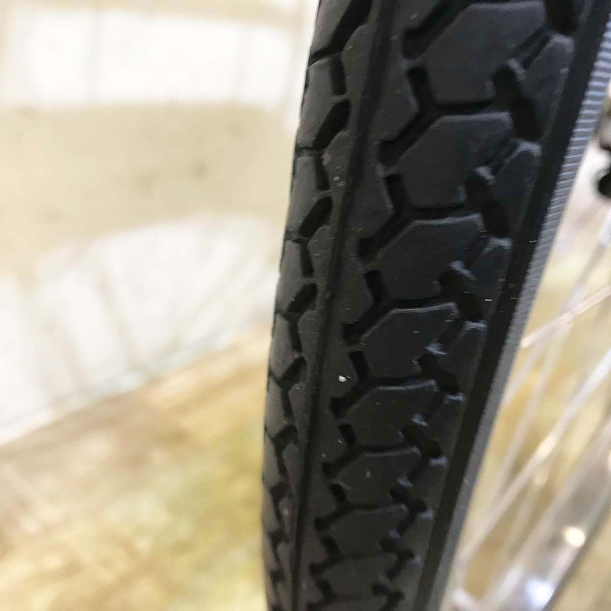 中古電動自転車 パナソニック ビビスタイル ホワイト 26インチ KG087