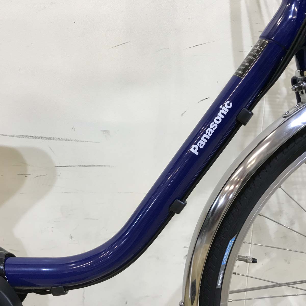 中古電動自転車 パナソニック ビビSX ネイビー 26インチ KG088
