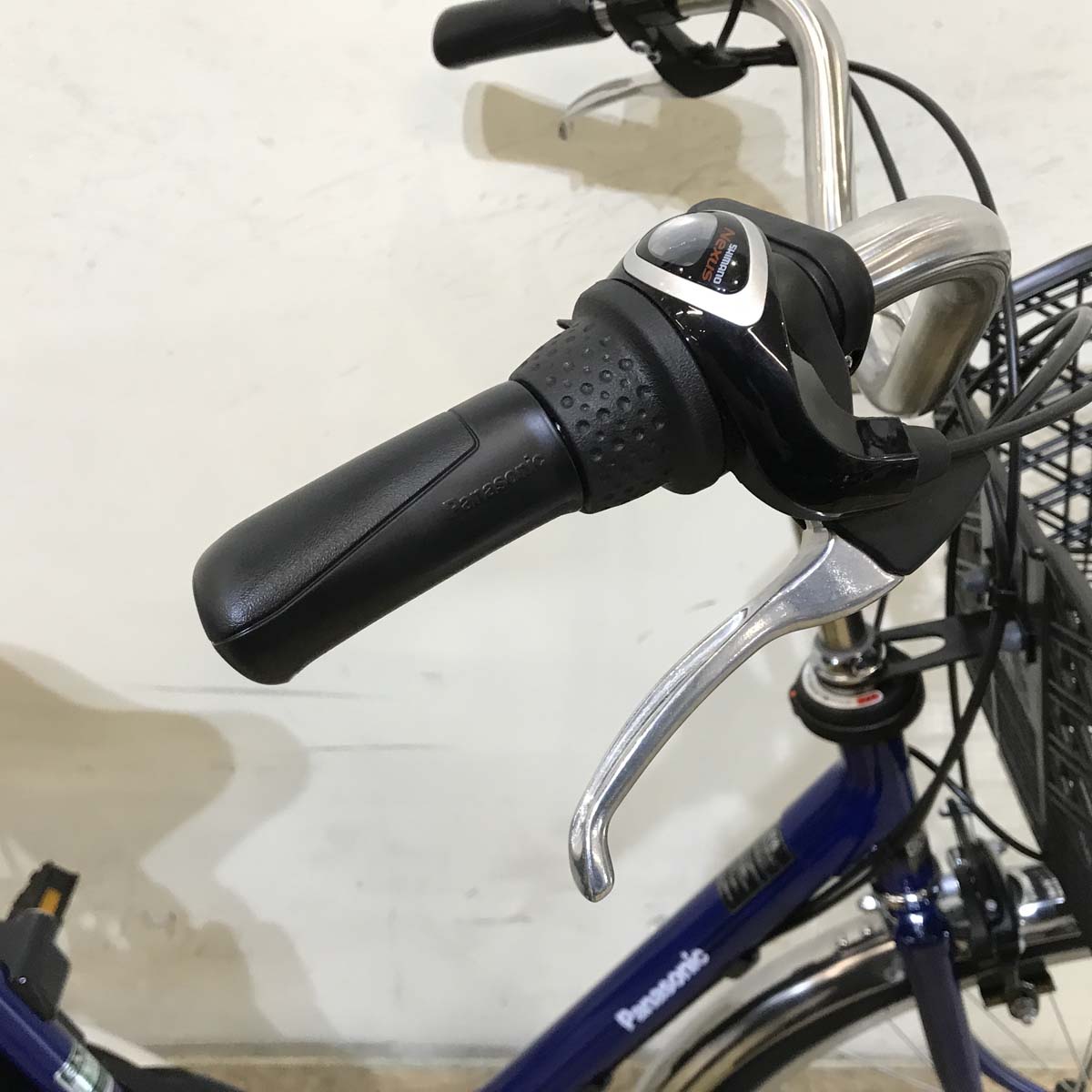 中古電動自転車 パナソニック ビビSX ネイビー 26インチ KG088
