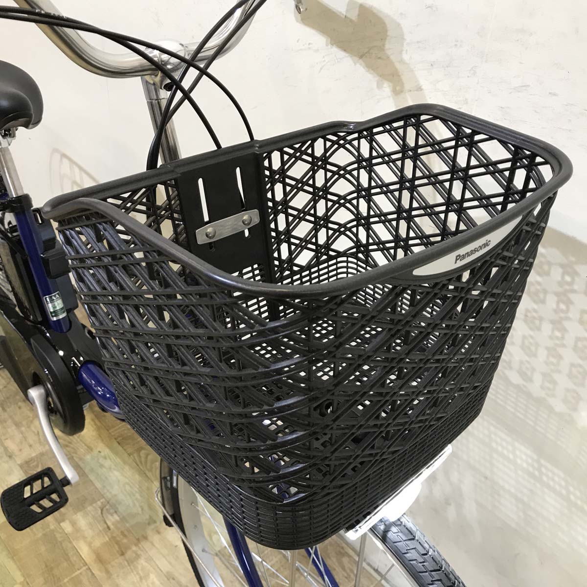 中古電動自転車 パナソニック ビビSX ネイビー 26インチ KG088
