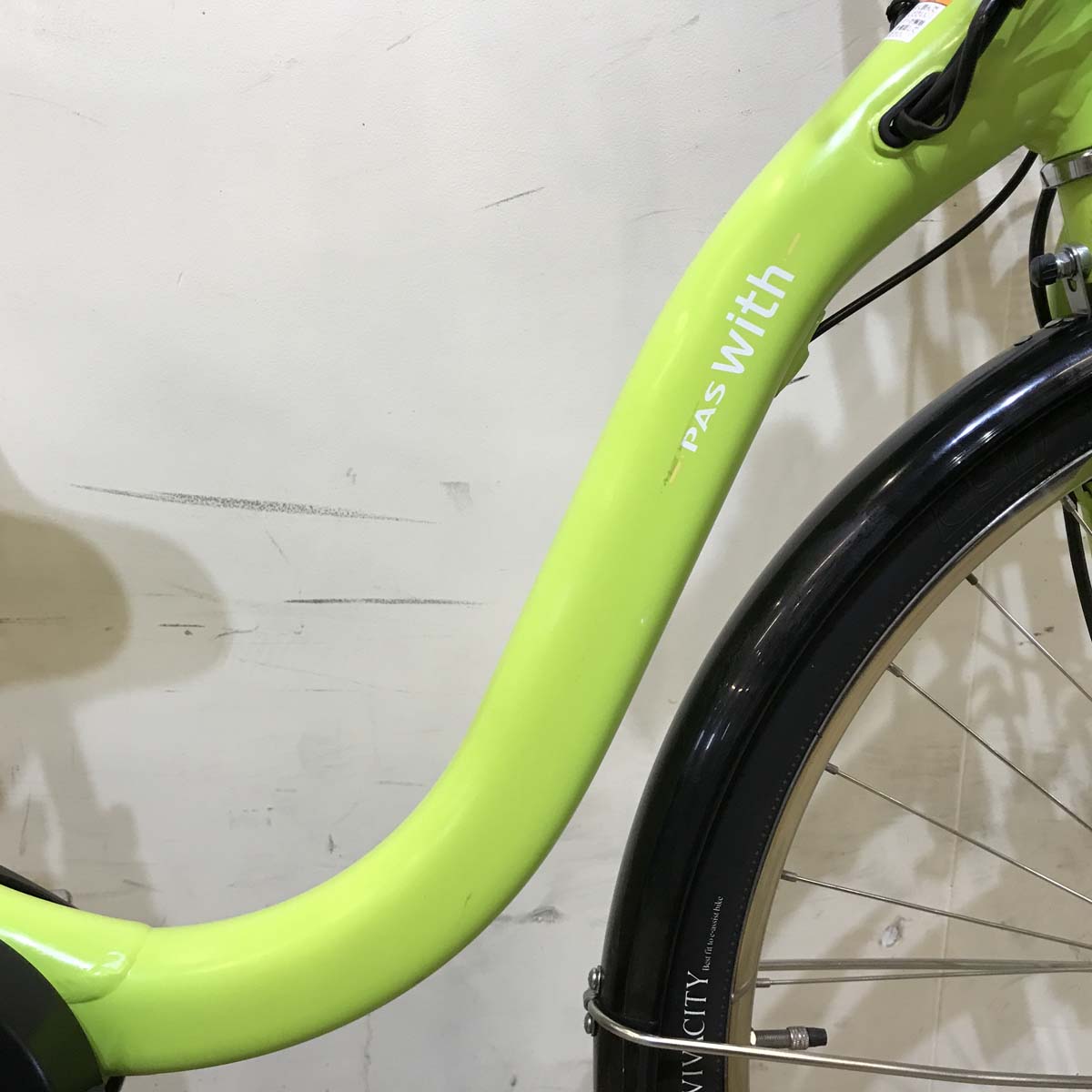 【１万円引き！】ヤマハ PAS ウィズ グリーン 26インチ KG089 【中古車】