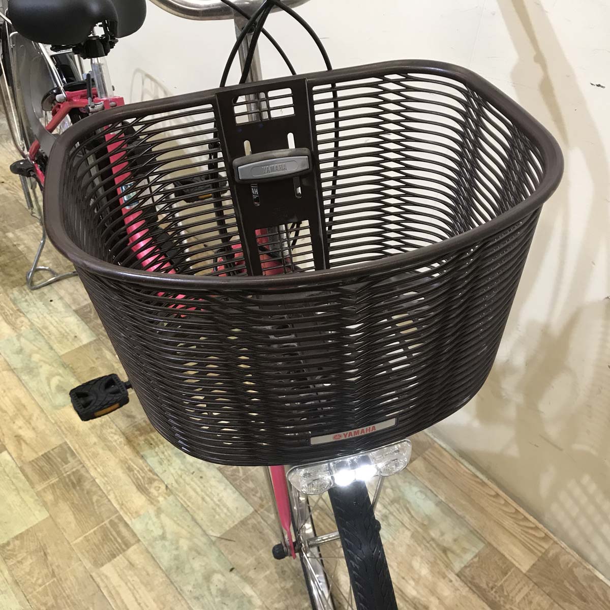 中古電動自転車 ヤマハ PAS ナチュラ L ピンク 24インチ KB083 【中古車】