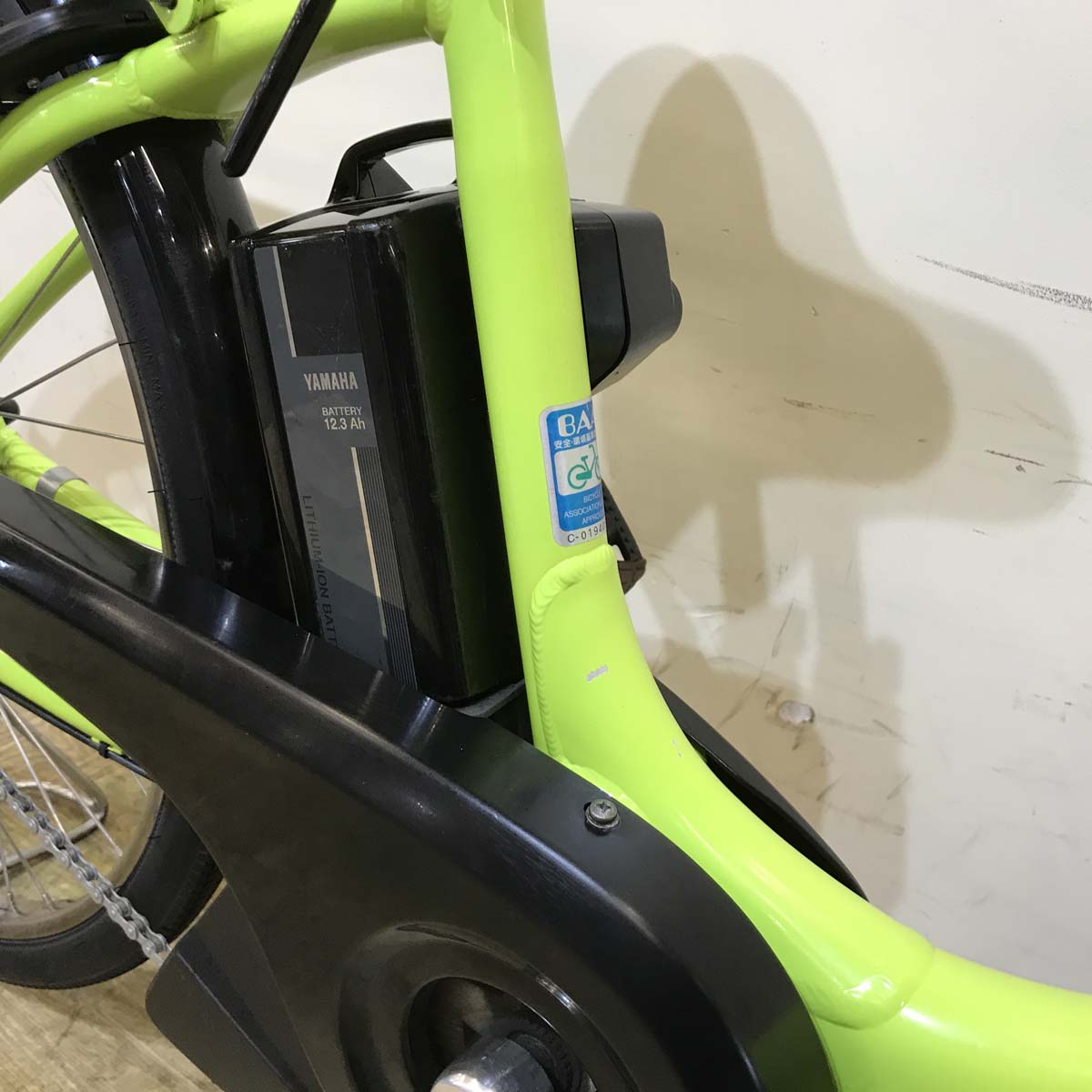 【１万円引き！】ヤマハ PAS ウィズ グリーン 26インチ KG089 【中古車】