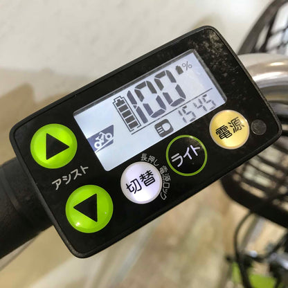 【１万円引き！】ヤマハ PAS ウィズ グリーン 26インチ KG089 【中古車】