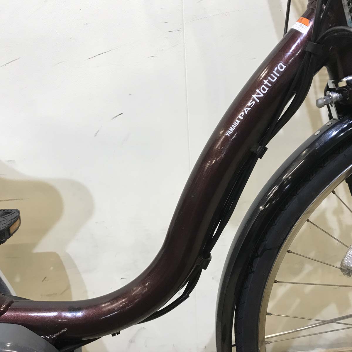 中古電動自転車  ヤマハ PAS ナチュラ L ブラウン 26インチ KB084