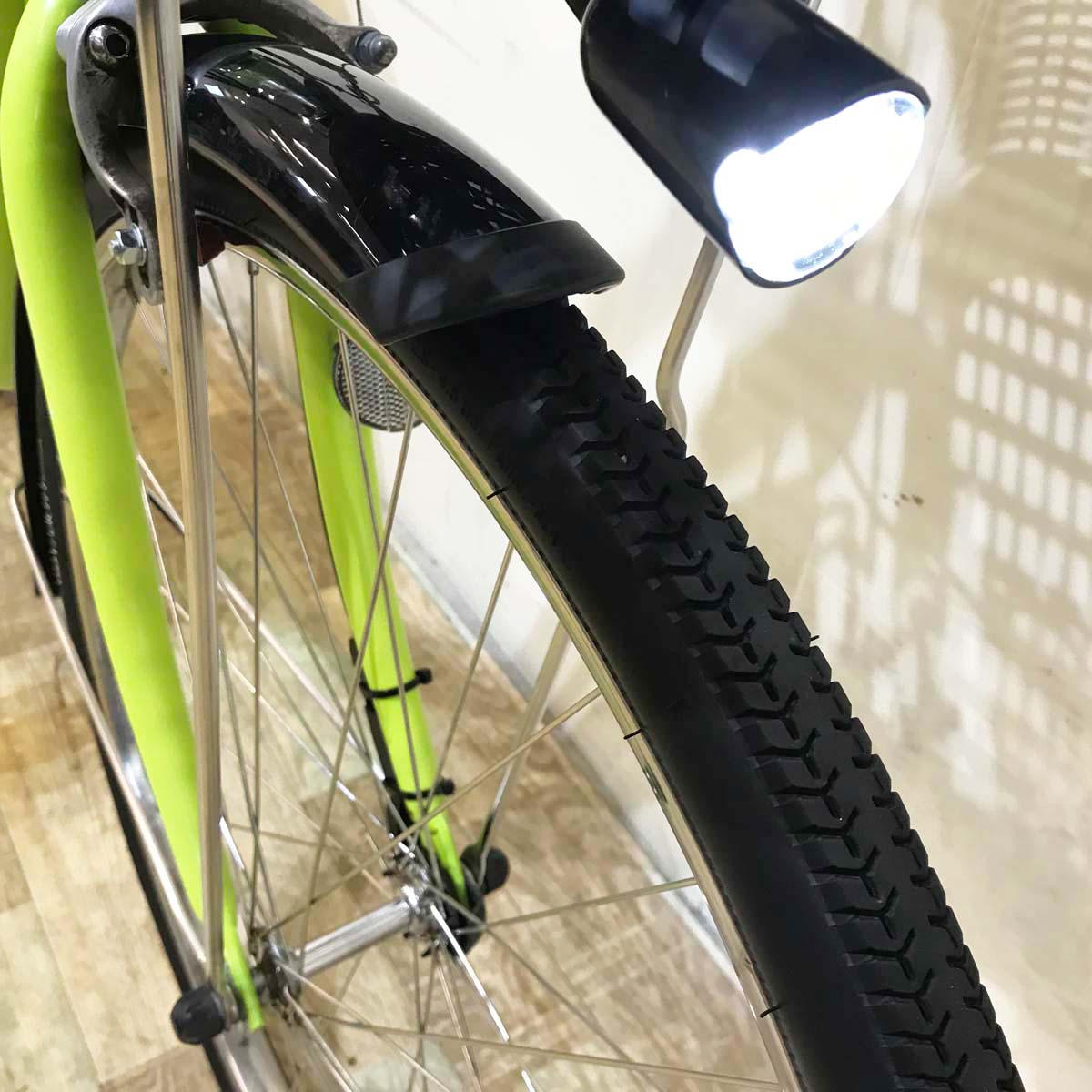 【１万円引き！】ヤマハ PAS ウィズ グリーン 26インチ KG089 【中古車】