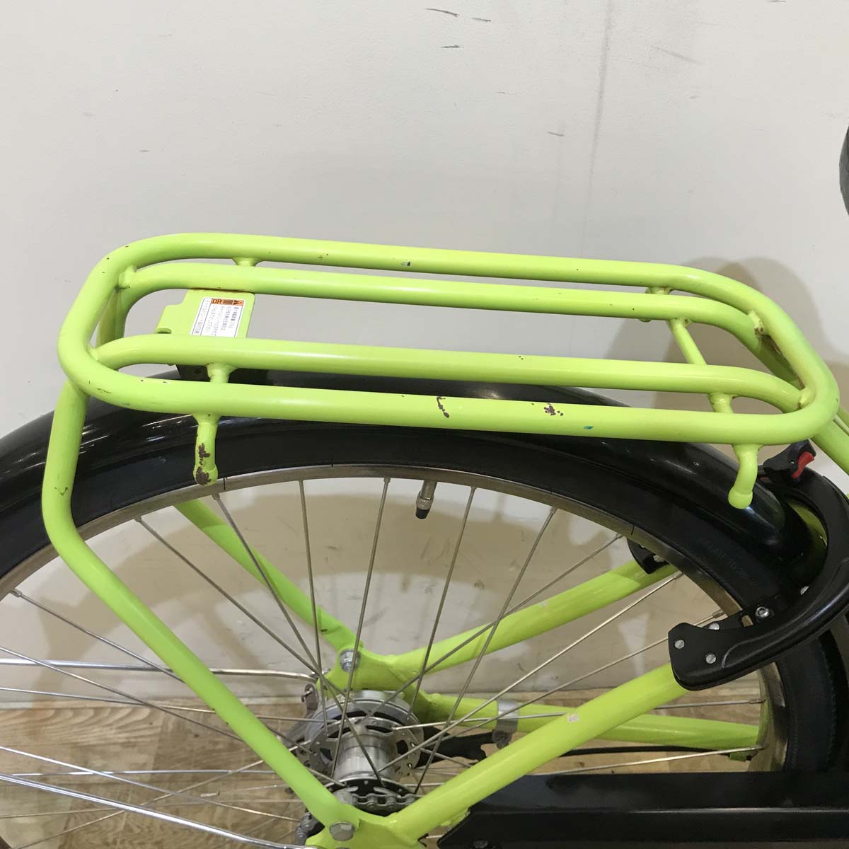 中古電動自転車 ヤマハ PAS ウィズ グリーン 26インチ KG089