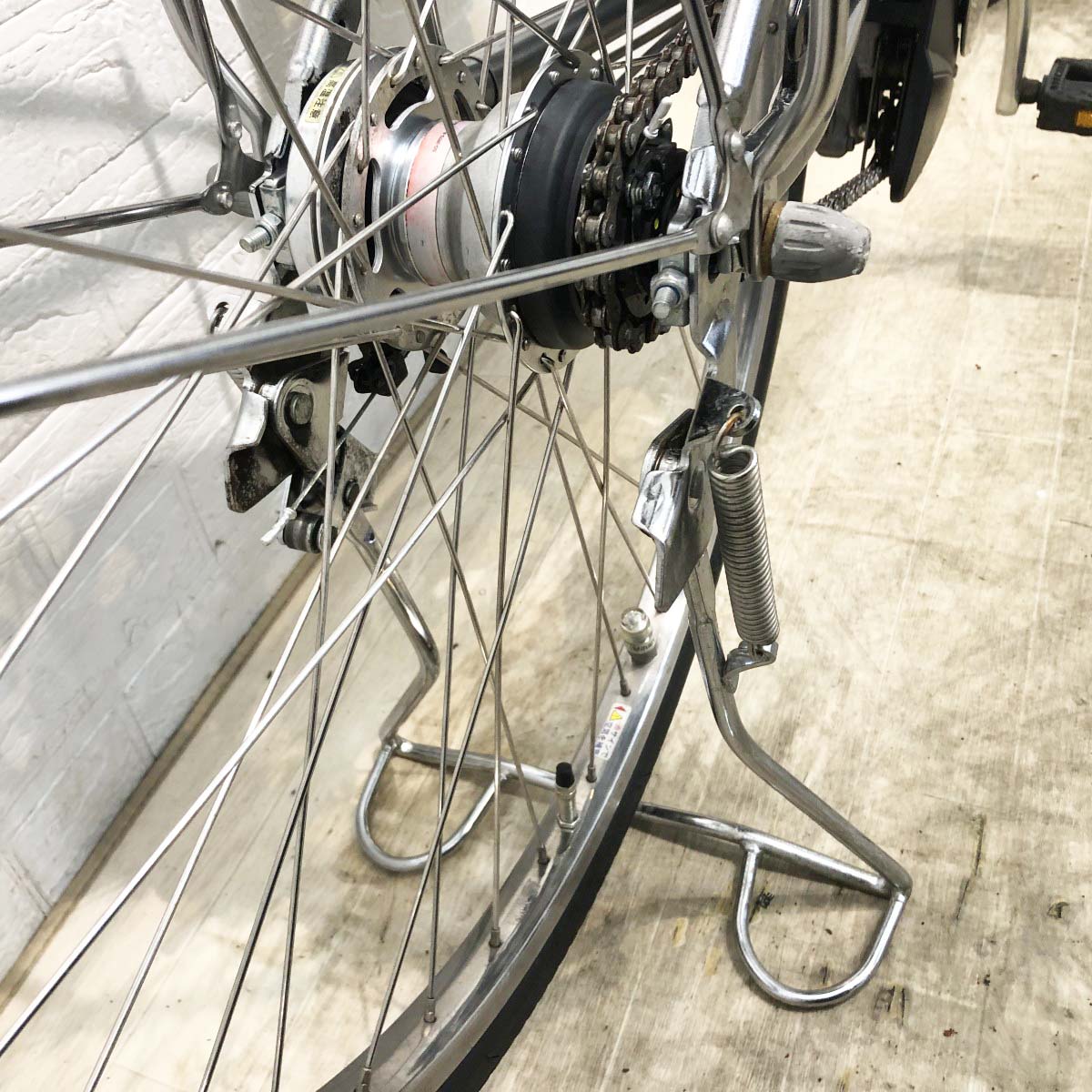 ブリヂストン アシスタDX シルバー 26インチ YI011 【中古車】