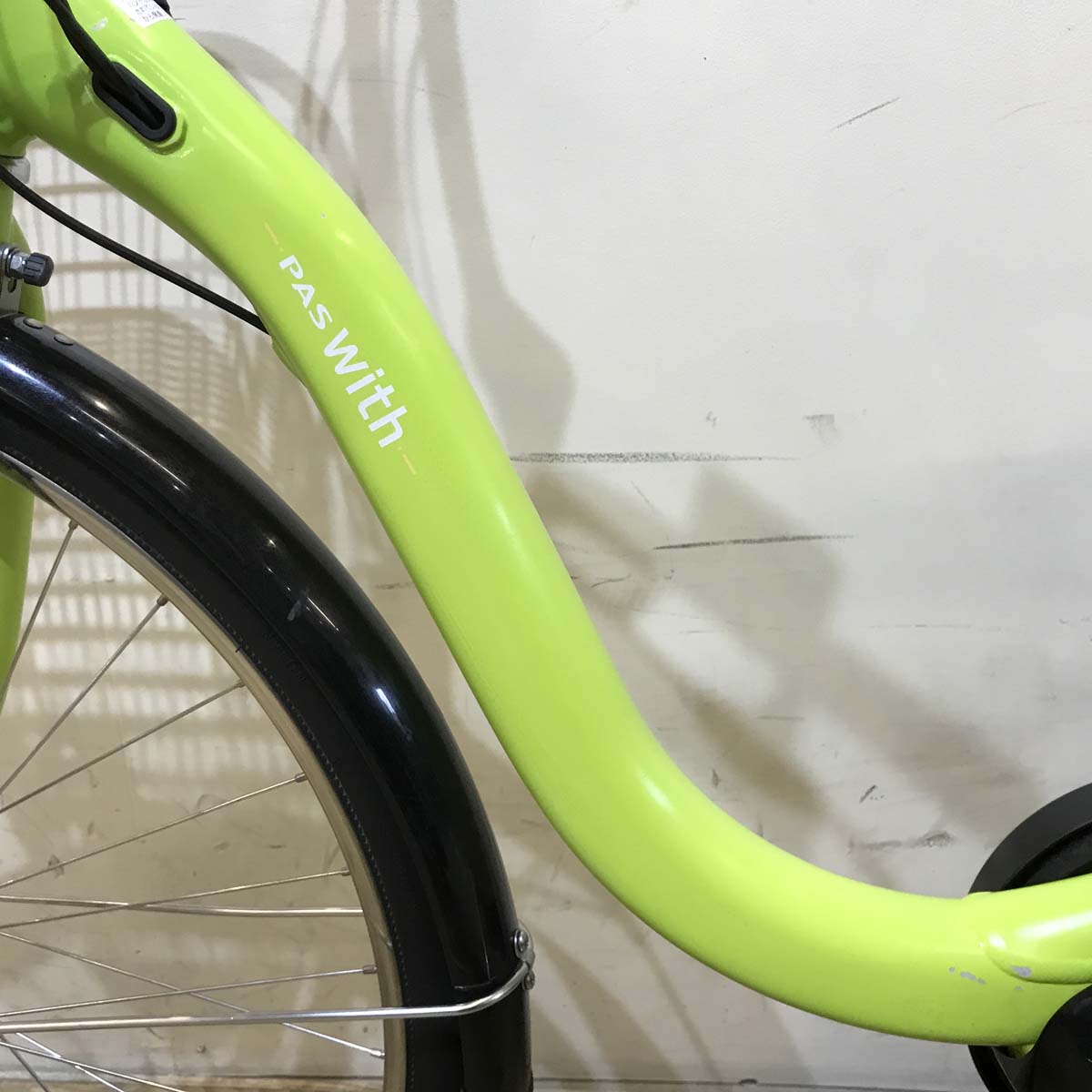中古電動自転車 ヤマハ PAS ウィズ グリーン 26インチ KG089 – e-CHARIty