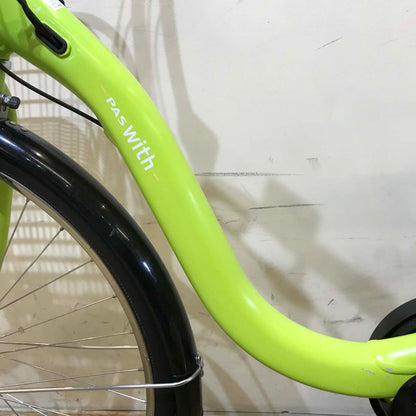 【１万円引き！】ヤマハ PAS ウィズ グリーン 26インチ KG089 【中古車】