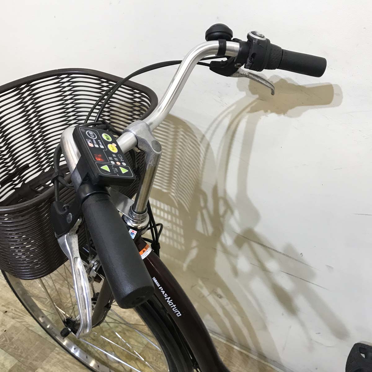 中古電動自転車  ヤマハ PAS ナチュラ L ブラウン 26インチ KB084