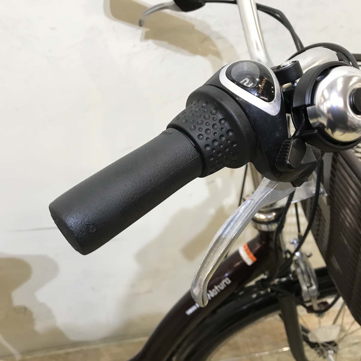 中古電動自転車 ヤマハ PAS ナチュラ ブラウン 26インチ KG090