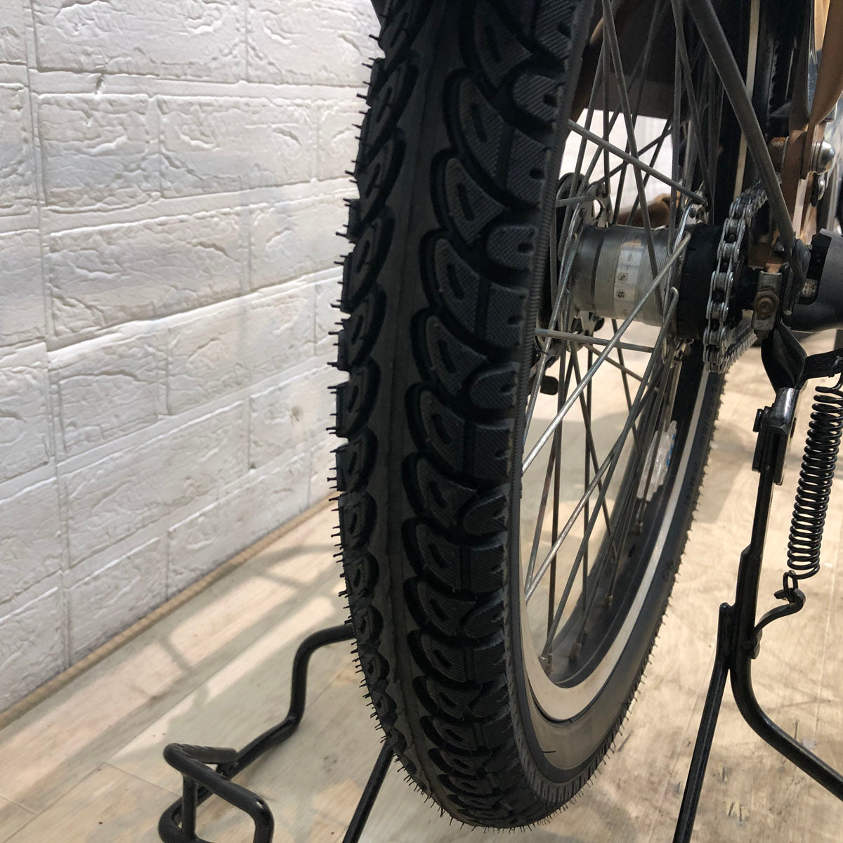 中古電動自転車 パナソニック ギュット アニーズ ゴールド 20インチ YD012