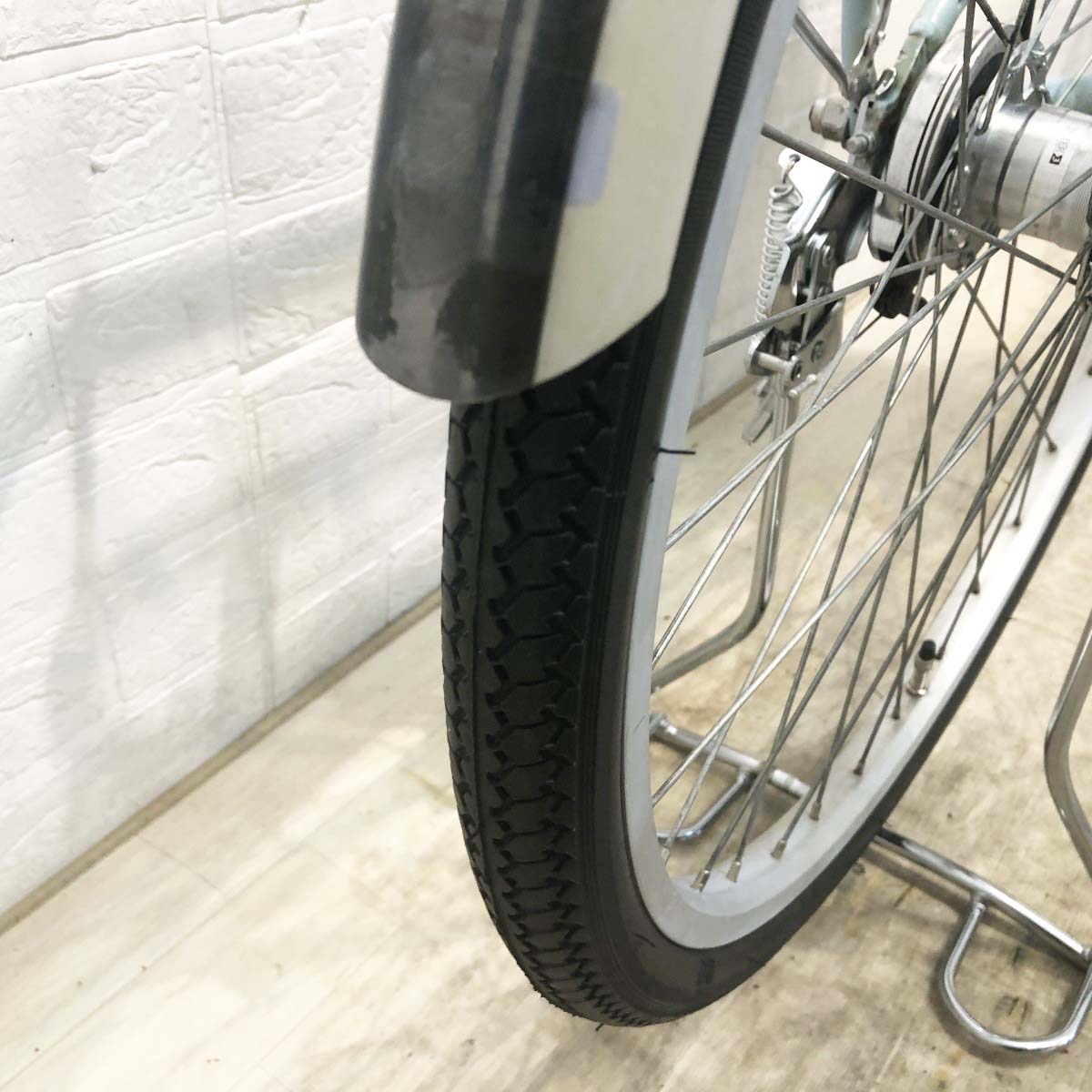 新品バッテリー ブリヂストン アシスタベーシック ブルー 26インチ YI013 【中古車】