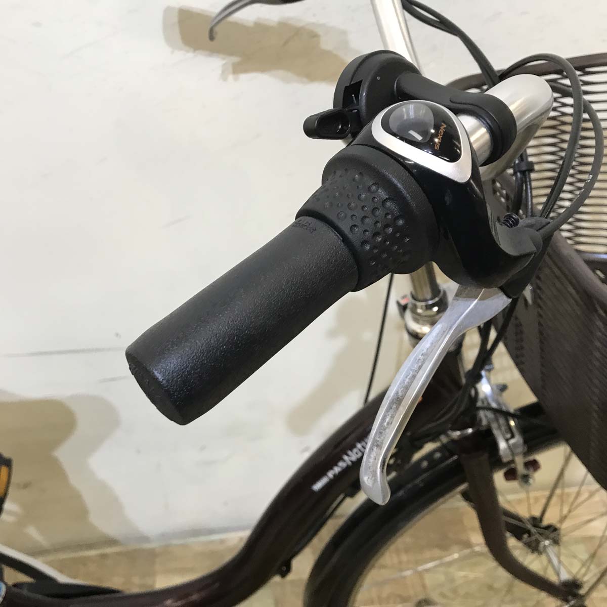 中古電動自転車  ヤマハ PAS ナチュラ XL ブラウン 26インチ KB086