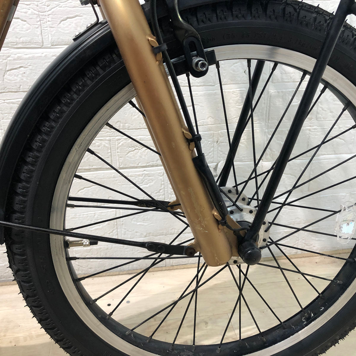 中古電動自転車 パナソニック ギュット アニーズ ゴールド 20インチ YD012