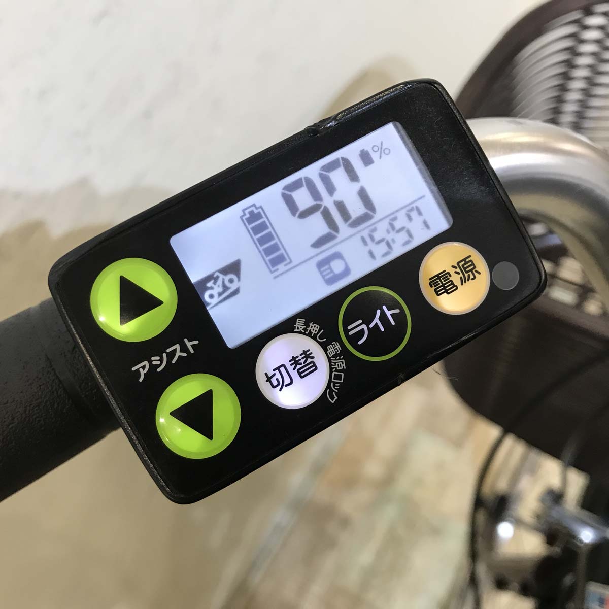 中古電動自転車  ヤマハ PAS ナチュラ XL ブラウン 26インチ KB086