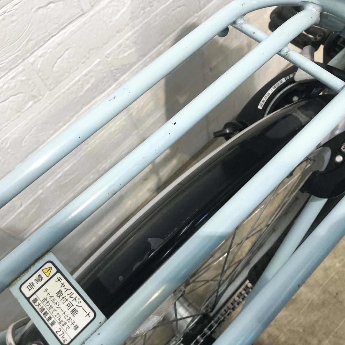 新品バッテリー ブリヂストン アシスタベーシック ブルー 26インチ YI013 【中古車】