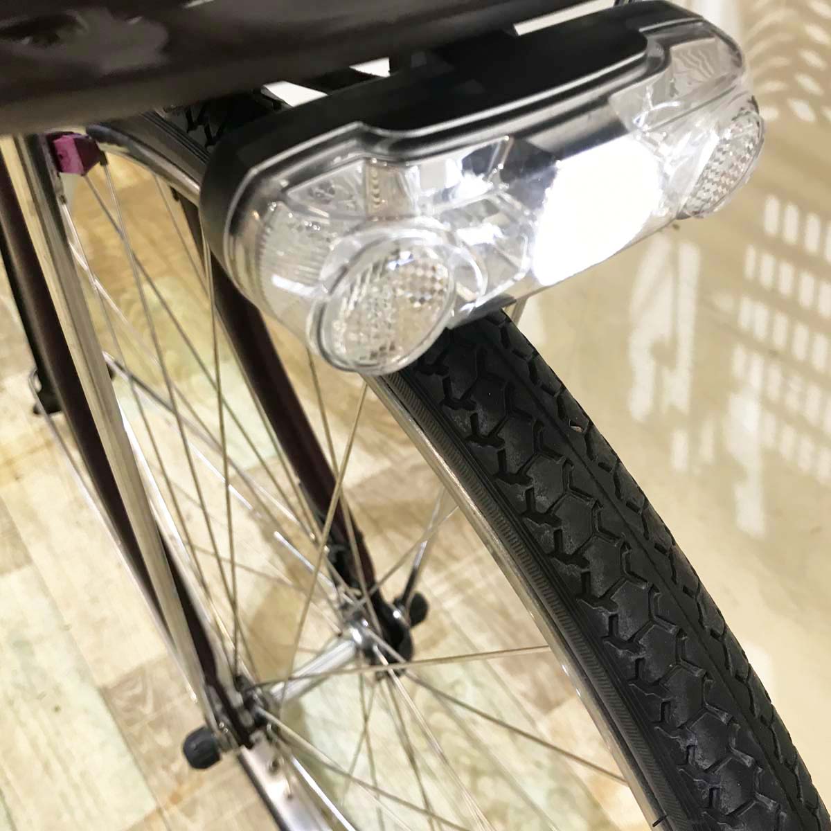 中古電動自転車  ヤマハ PAS ナチュラ XL ブラウン 26インチ KB086