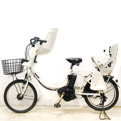 ブリヂストン bikke 2 e ビッケ ツー イー ホワイト 20インチ YD013 【中古車】