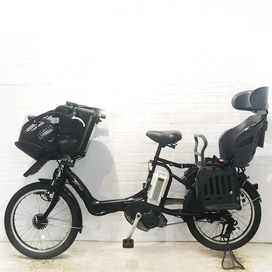 中古電動自転車 ブリヂストン アンジェリーノプティットe ブラック 20インチ YI014