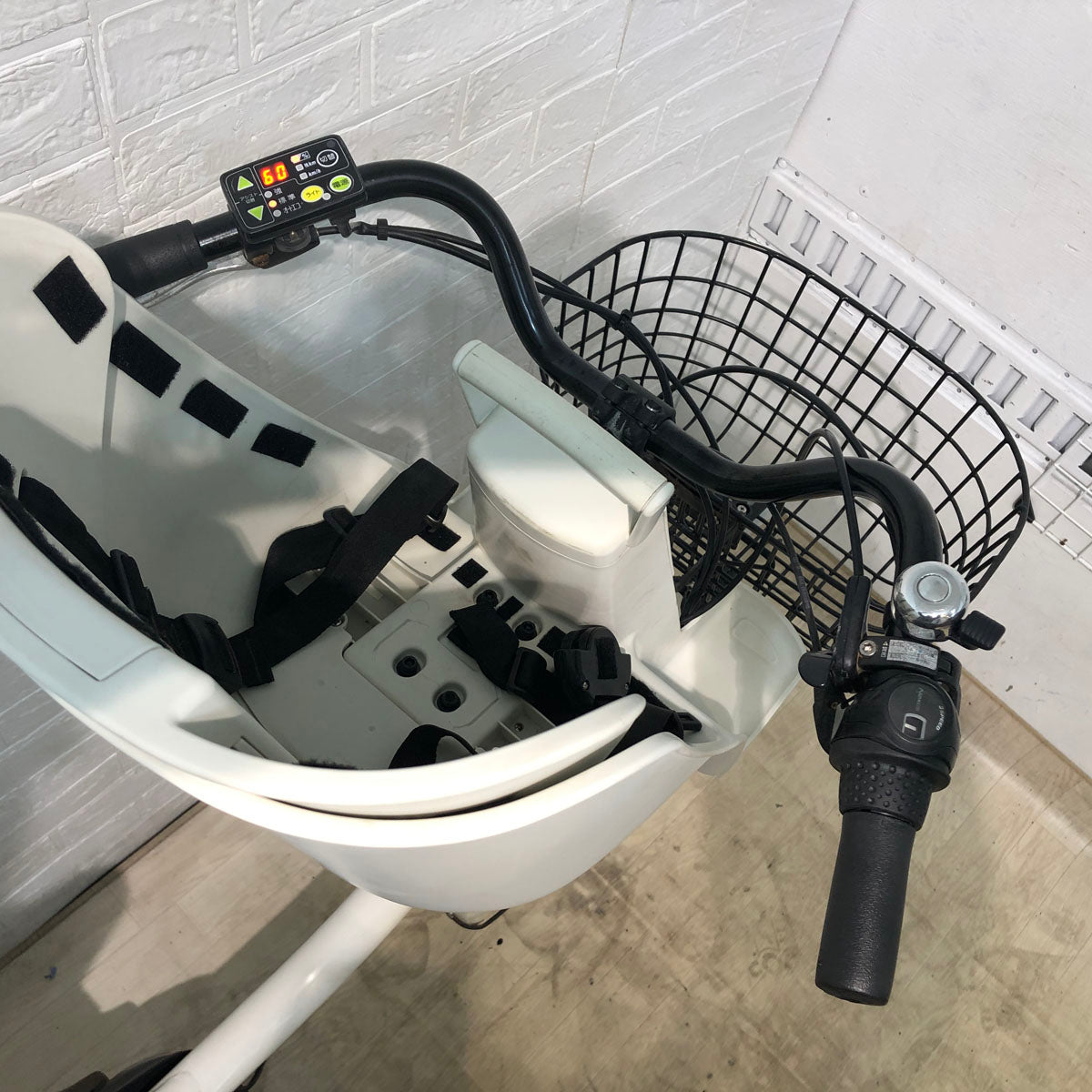 ブリヂストン bikke 2 e ビッケ ツー イー ホワイト 20インチ YD013 【中古車】