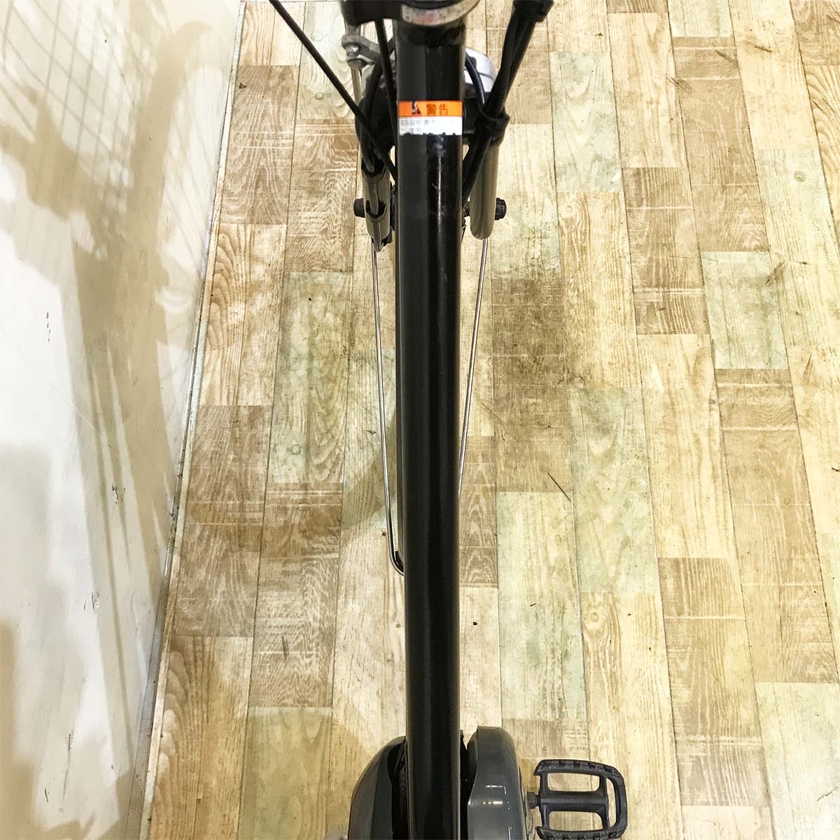 中古電動自転車 ヤマハ PAS シティ ブラック 27インチ KG092
