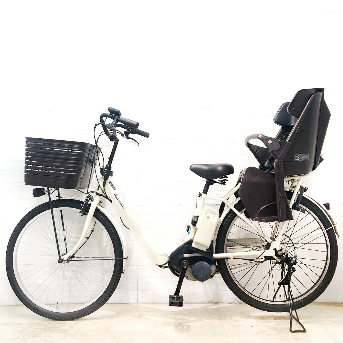 中古電動自転車 パナソニック ギュット アニーズ F DX ホワイト 26インチ YD014