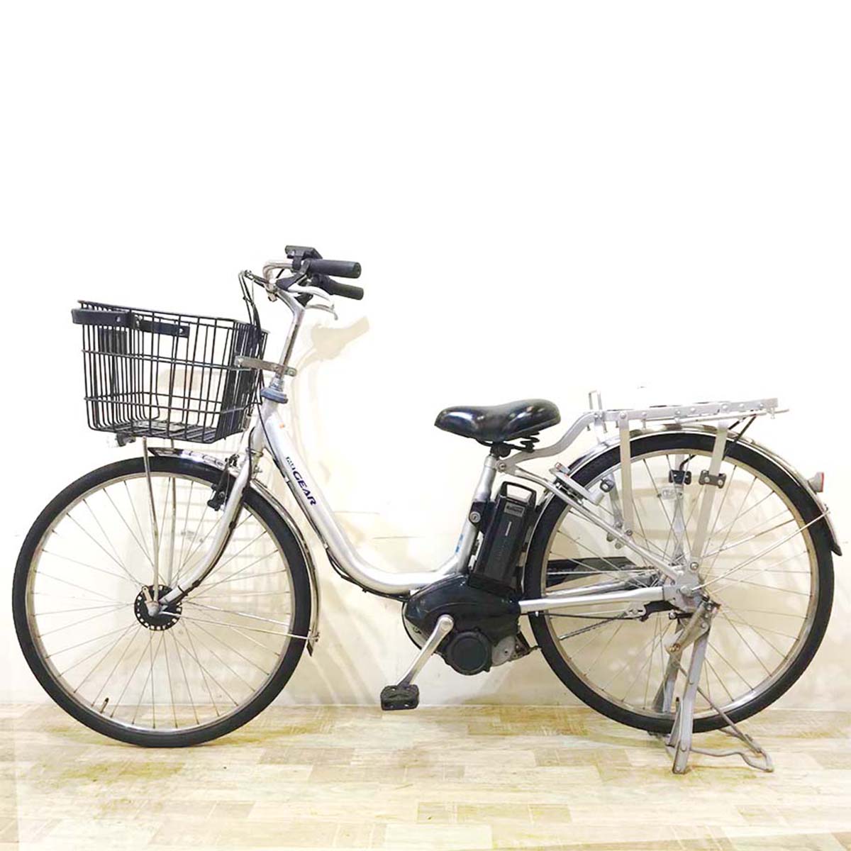 ヤマハ PAS GEAR U パス ギア ユー シルバー 26インチ KB087 【中古車】