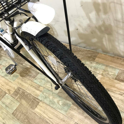 ブリヂストン HYDEE 2 ハイディ ツー ホワイト 26インチ KX025【中古車】