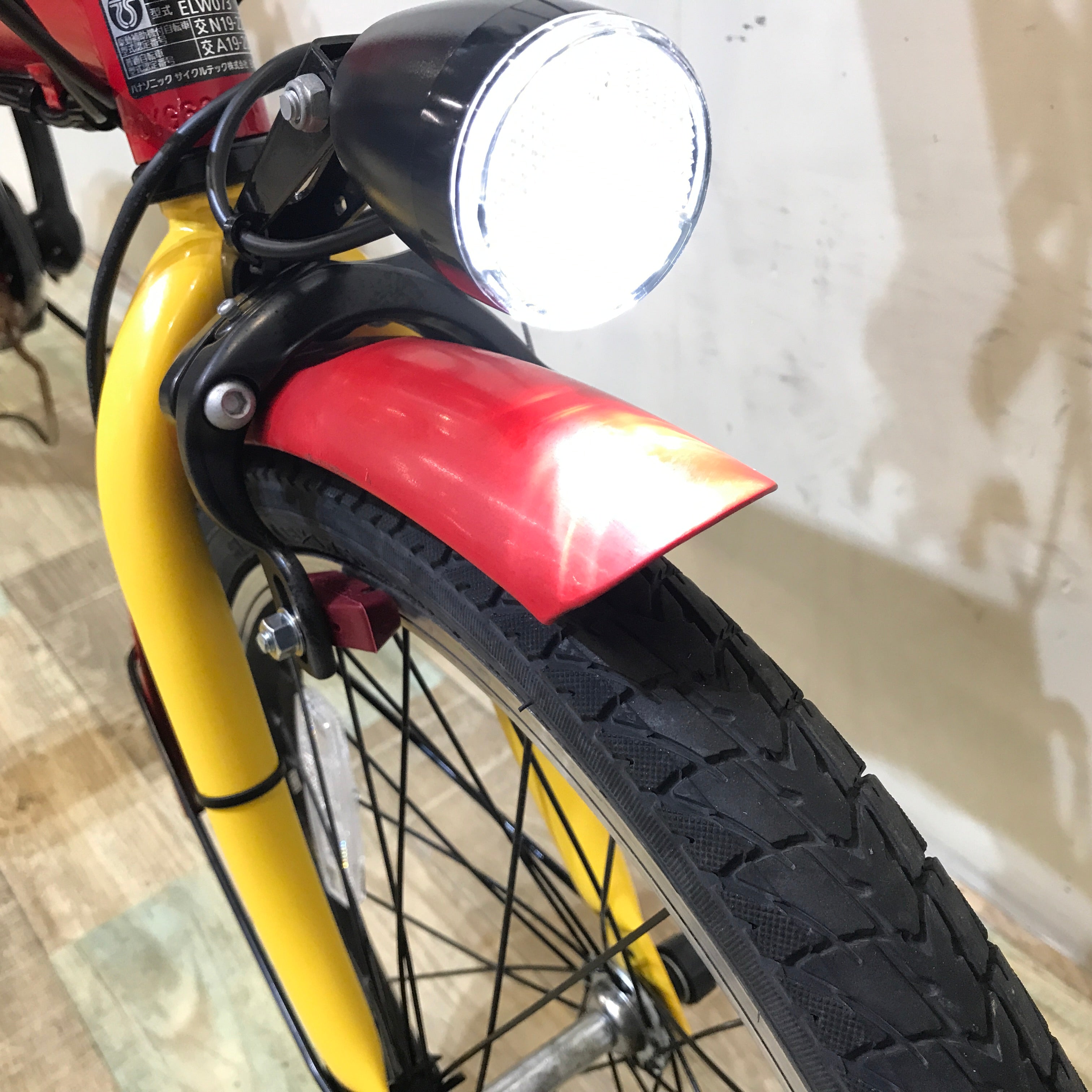送料無料 条件付き  パナソニック折り畳み式 前18/後20型 電動自転車中古車 ヨドバシ.com - パナソニック Panasonic 折りたたみ 電動