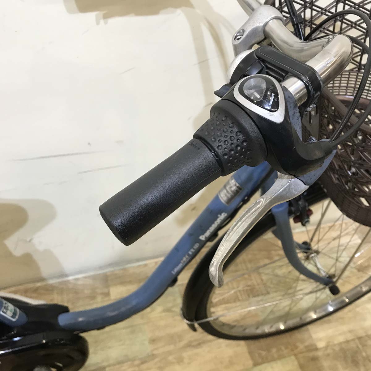 中古電動自転車  パナソニック ビビ FX SD ブルー 26インチ KB088