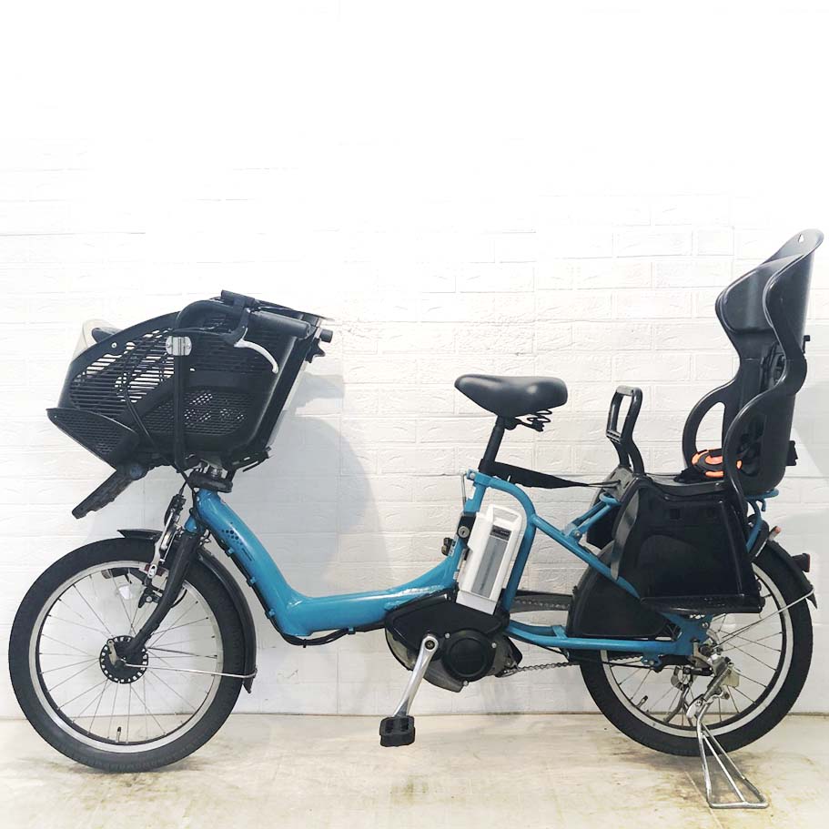 中古電動自転車 ブリヂストン アンジェリーノプティットe ブルー 20インチ YI016