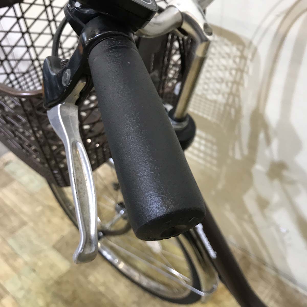 中古電動自転車 パナソニック ビビDX ブラウン 24インチ KG093