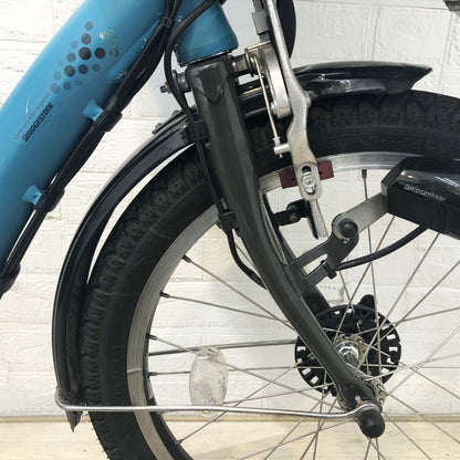 ブリヂストン アンジェリーノプティットe ブルー 20インチ YI016 【中古車】