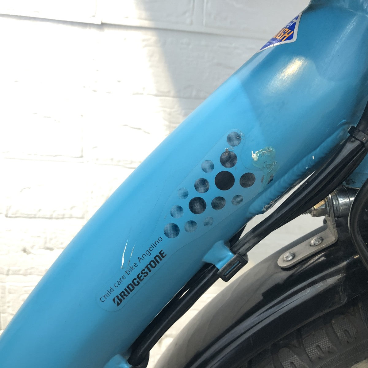 中古電動自転車 ブリヂストン アンジェリーノプティットe ブルー 20インチ YI016