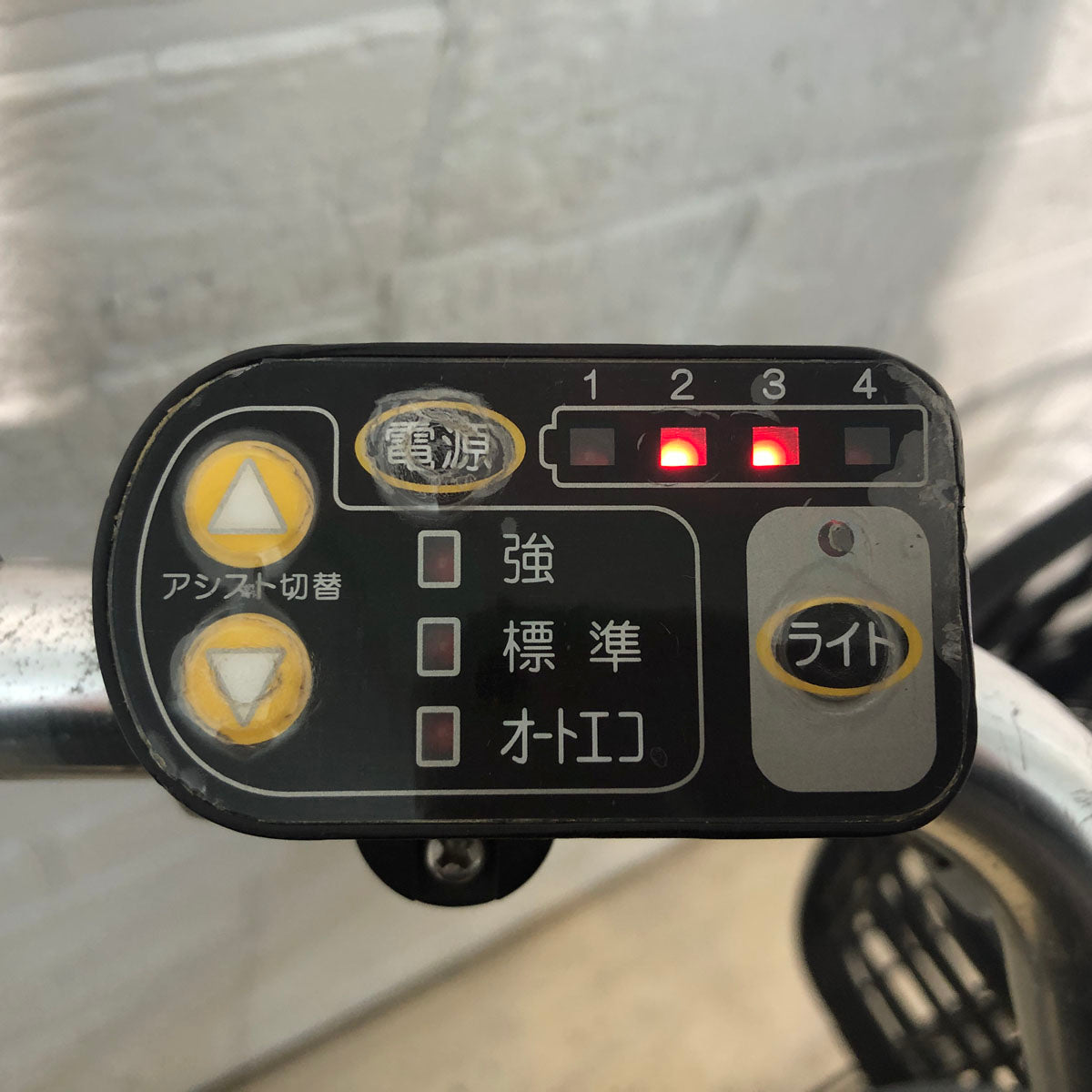 中古電動自転車 ブリヂストン アシスタ パープル 26インチ YD015