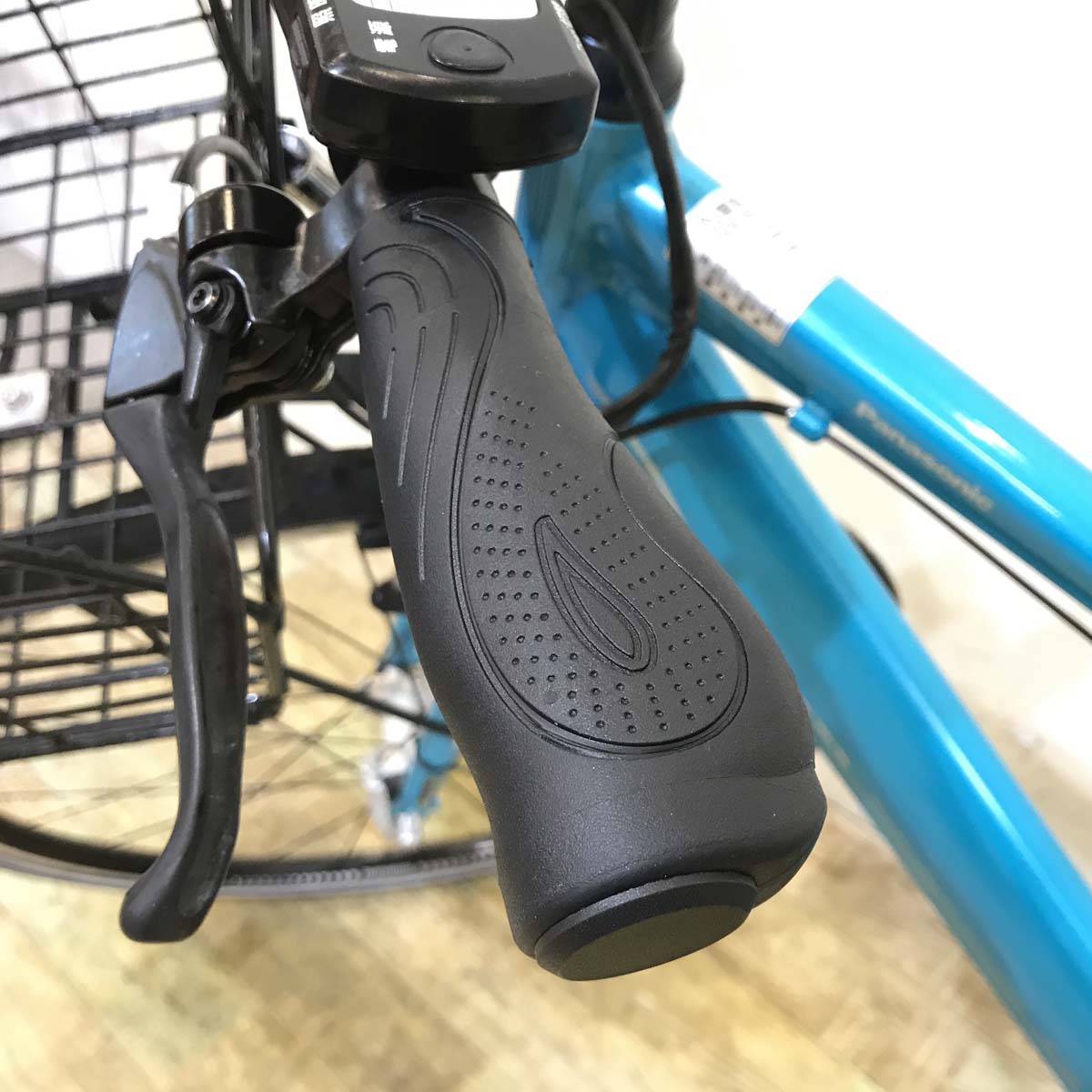 中古電動自転車 パナソニック ジェッター ブルー 700C KG094