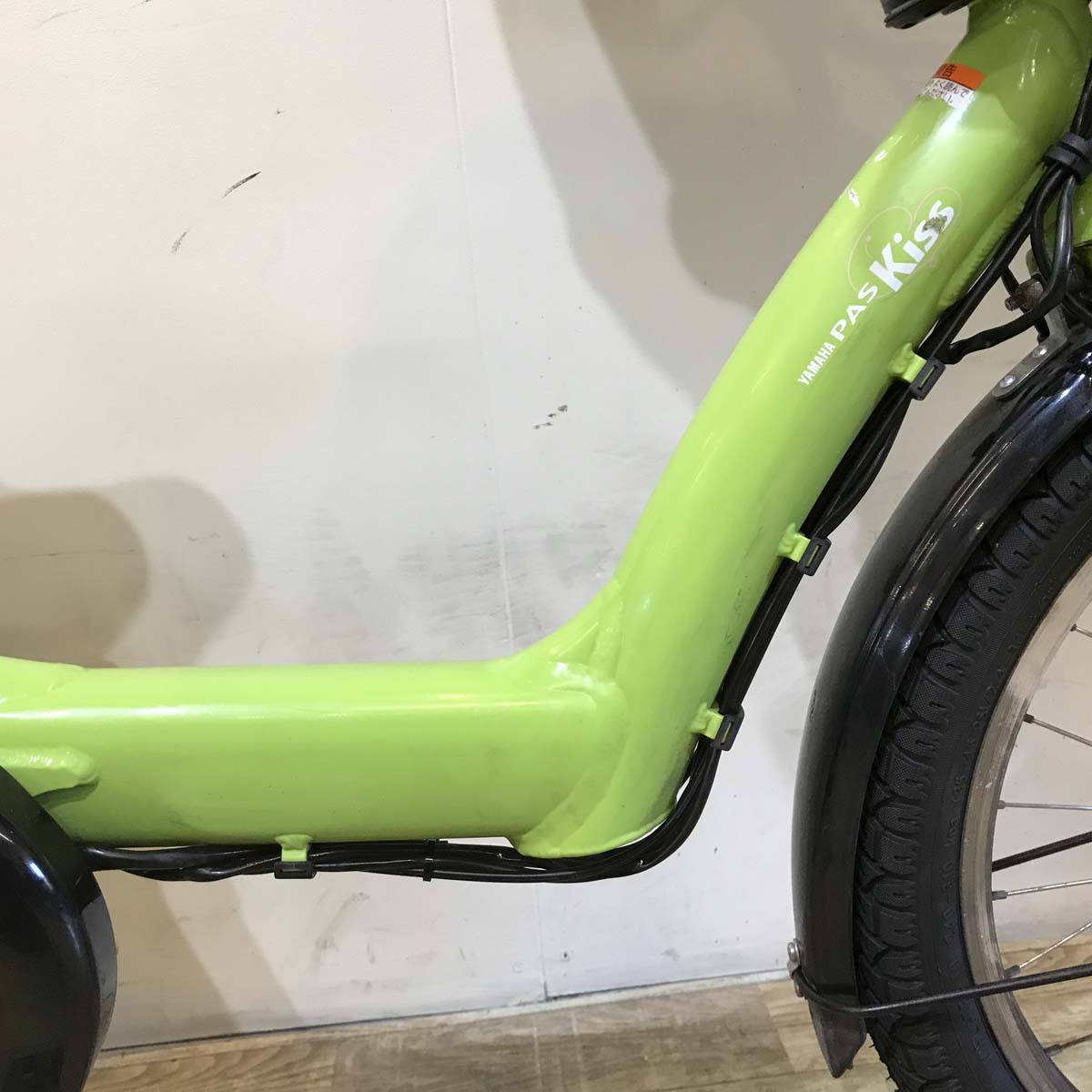 中古電動自転車 ヤマハ PAS キッスミニ グリーン 20インチ KG095