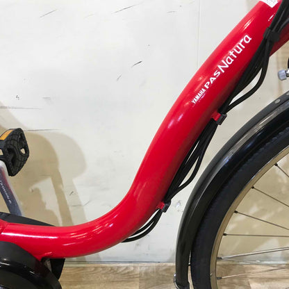 ヤマハ PAS ナチュラ XL スーパー レッド 26インチ KB091 【中古車】