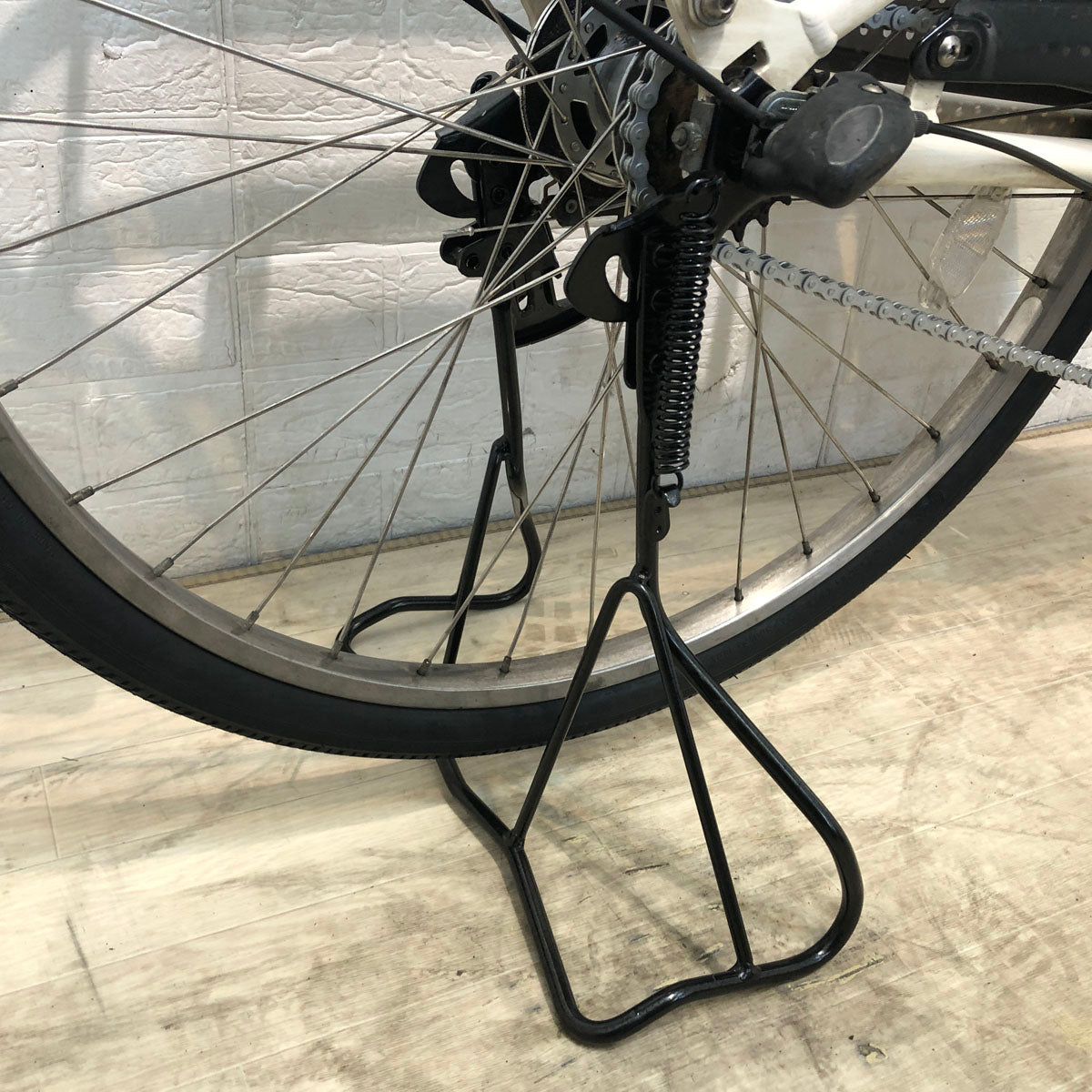 中古電動自転車 ヤマハ PAS Kiss パス キッス ホワイト 前22×後26インチ YD016