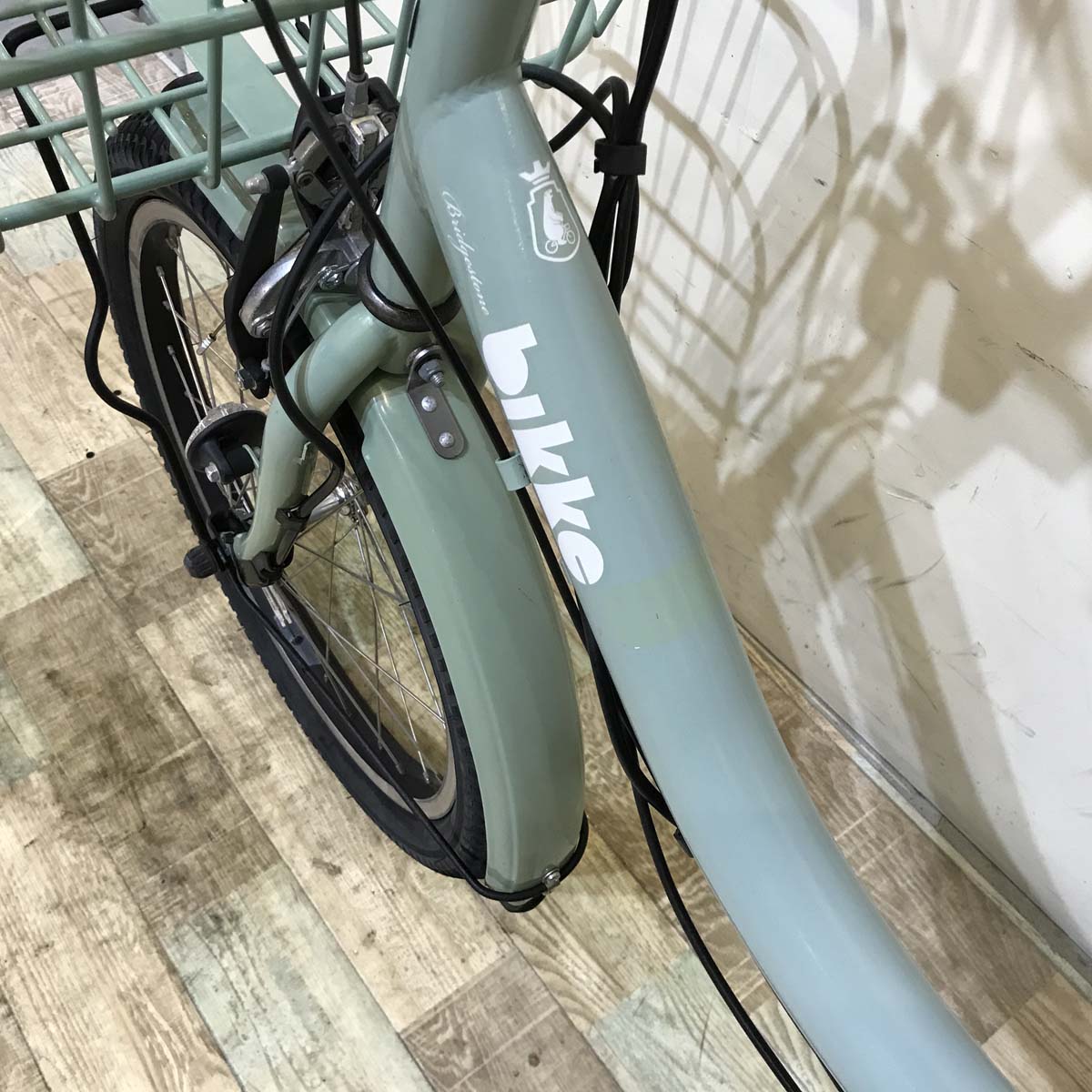 ブリヂストン bikke MOB e ビッケ モブ イー グリーン 20インチ KX028 【中古車】