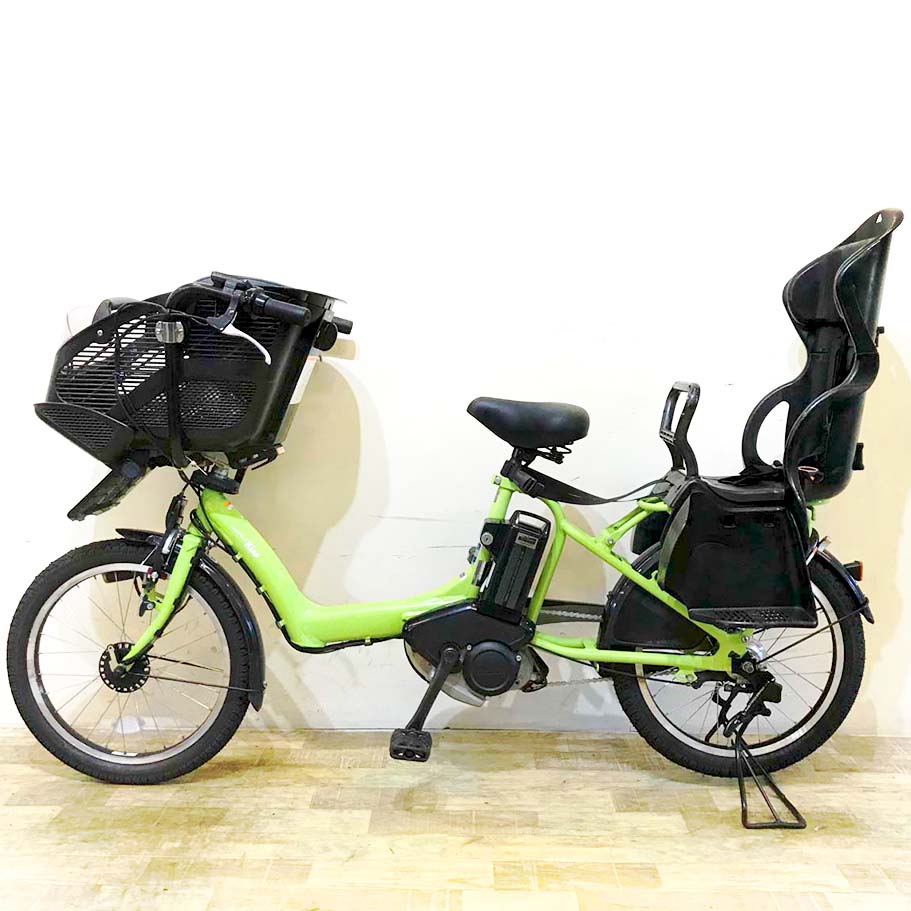 中古電動自転車 ヤマハ PAS キッスミニ グリーン 20インチ KG095